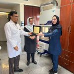 تقدیر و تشکر از نرس بخش انکولوژی